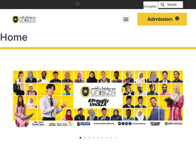 'eperpustakaan.unisza.edu.my' screenshot
