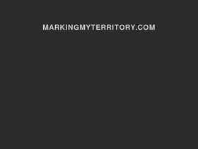 markingmyterritory.com
