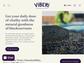 viberi.com homepage screenshot