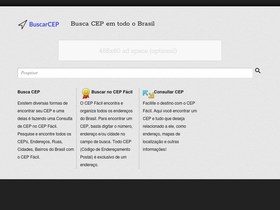 'buscarcep.com' screenshot
