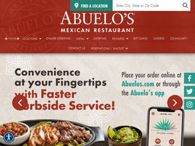 'abuelos.com' screenshot