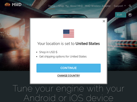 'mhdtuning.com' screenshot