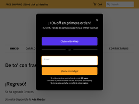 borifrases.store homepage screenshot