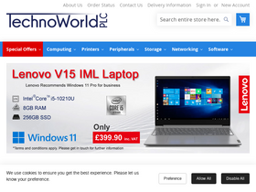 'technoworld.com' screenshot