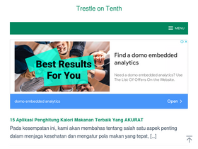 'trestleontenth.com' screenshot