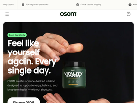 beosom.com homepage screenshot
