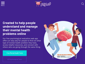 'psyev.com' screenshot