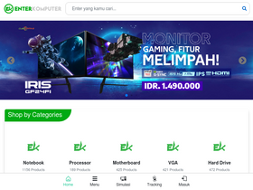 'enterkomputer.com' screenshot