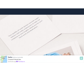 'thenotecube.com' screenshot