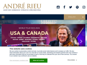 'andrerieu.com' screenshot