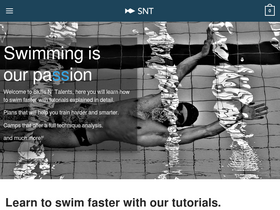 'skillswimming.com' screenshot