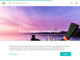 'minube.com.br' screenshot