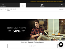 'louisphilippe.com' screenshot