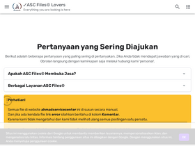 'ahmadservicecenter.com' screenshot