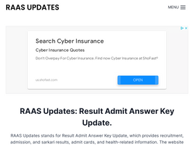 'aiimsexams.org' screenshot