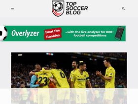 'topsoccerblog.com' screenshot