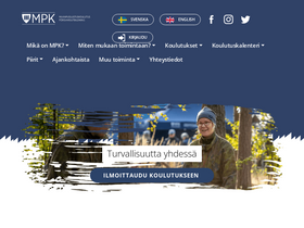 'mpk.fi' screenshot