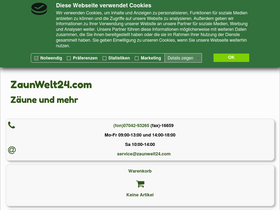 zaunwelt24.com