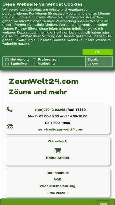 zaunwelt24.com