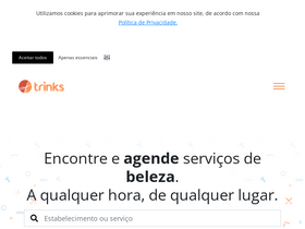 'trinks.com' screenshot