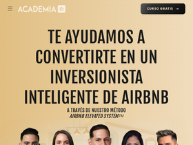 academiahost.com homepage screenshot