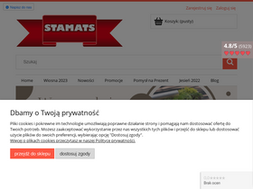 'stamats.pl' screenshot