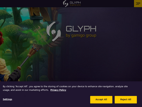 'glyph.net' screenshot