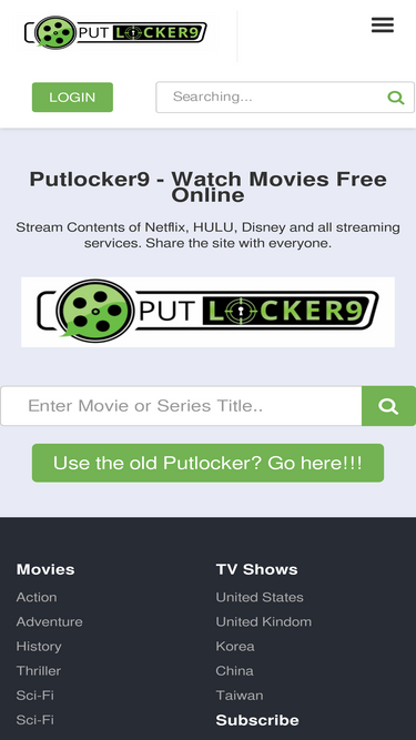 Putlocker9 official website sale