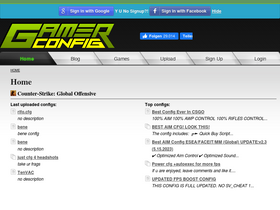 'gamerconfig.eu' screenshot