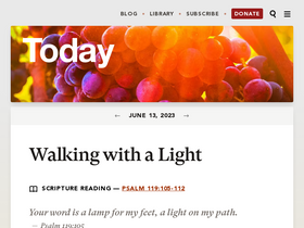 'todaydevotional.com' screenshot