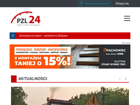 'pzl24.pl' screenshot