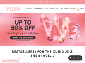 'vushstimulation.com' screenshot