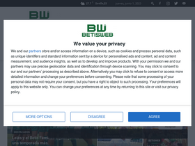 'betisweb.com' screenshot