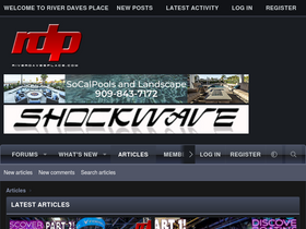 'riverdavesplace.com' screenshot