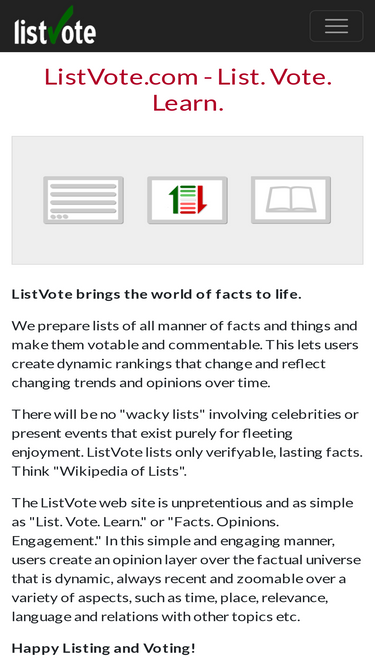 listvote.com