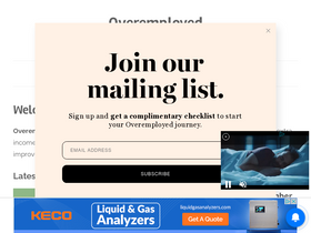 'overemployed.com' screenshot