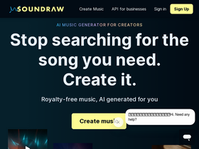 Soundraw - Revolutionize content with AI-generated, customizable, royalty-free music.