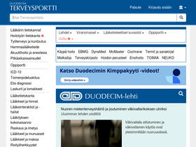 'terveysportti.fi' screenshot