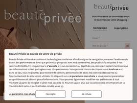 'beauteprivee.fr' screenshot