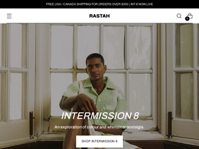 Rastah website screenshot