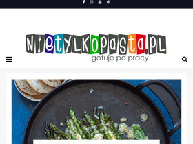 'nietylkopasta.pl' screenshot