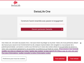 'swisslifeone.fr' screenshot