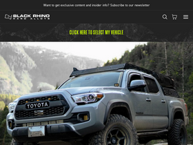 'blackrhinowheels.com' screenshot