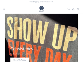 qavahdesigns.com homepage screenshot