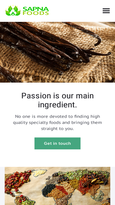 sapnafoods.com