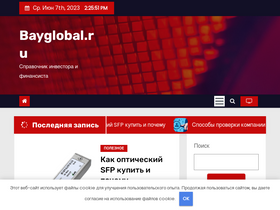 'bayglobal.ru' screenshot