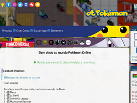 'otpokemon.com' screenshot