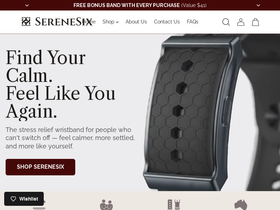 serenesix.com homepage screenshot