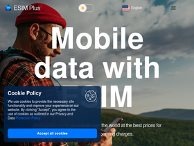 'esimplus.me' screenshot