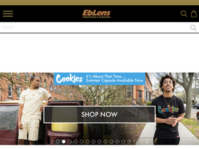 'eblens.com' screenshot